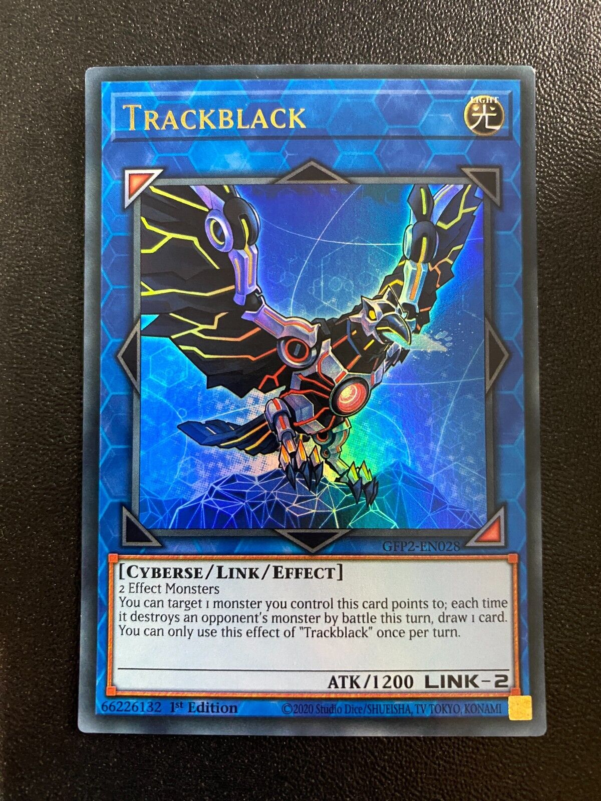 Yugioh Trackblack GFP2-EN028 Ultra Rare 1st Edition VLP/NM