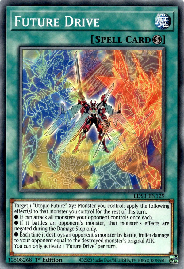 Yugioh Future Drive LDS3-EN129 Common 1st Edition NM