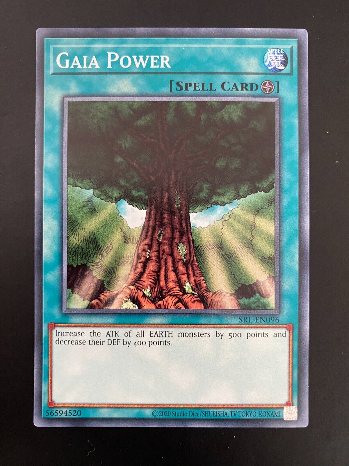 Yugioh Gaia Power SRL-EN096 Common Unlimited Edition NM/MINT