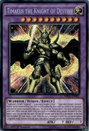Yugioh Timaeus the Knight of Destiny DRL2-EN001 Secret Rare 1st Edition VLP/NM