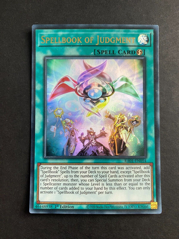 Yugioh Spellbook of Judgment RA01-EN054 Ultra Rare 1st Edition LP