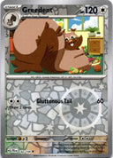 Pokemon Greedent 132/159 Journey Together Reverse Holo NM