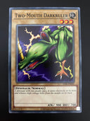 Yugioh Two-Mouth Darkruler LOB-EN030 Unlimited Edition Common NM/MINT