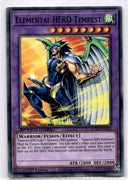 Yugioh Elemental HERO Tempest SGX2-ENA21 Common 1st Edition NM