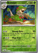 Pokemon Breloom 006/182 Destined Rivals Reverse Holo NM