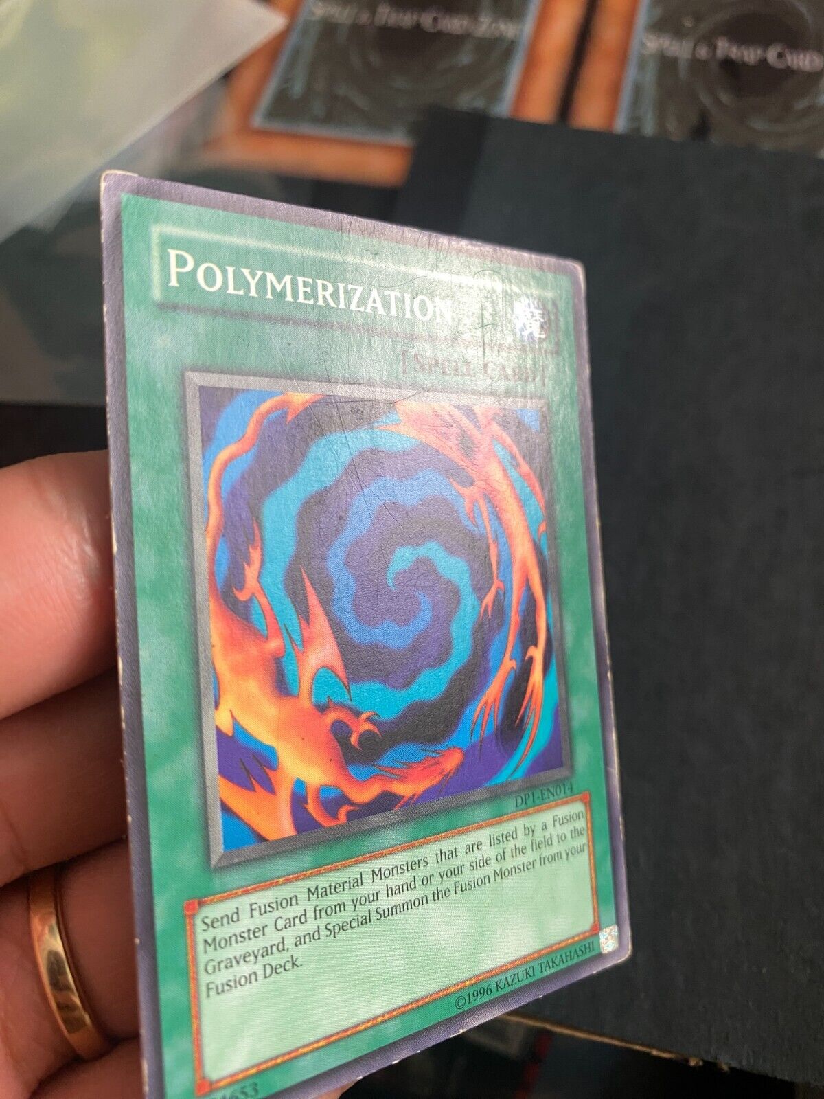 Yugioh Polymerization DP1-EN014 Common Unlimited Edition HP