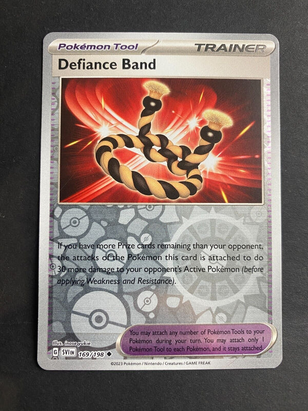 Pokemon Defiance Band 169/198 Scarlet Violet Base Reverse Holo LP