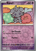 Pokemon Espurr 084/191 Surging Sparks Reverse Holo NM