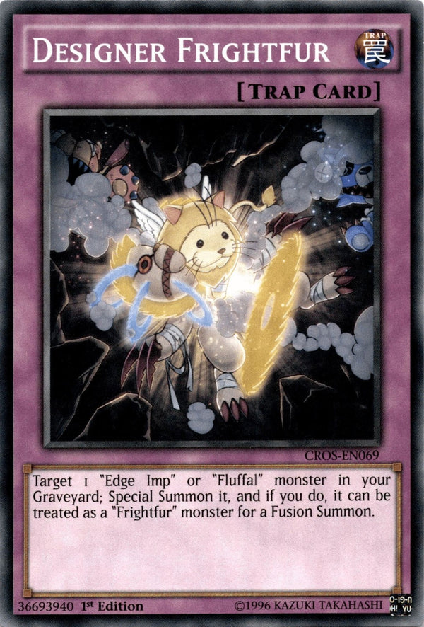 Yugioh Designer Frightfur CROS-EN069 Common 1st Edition NM
