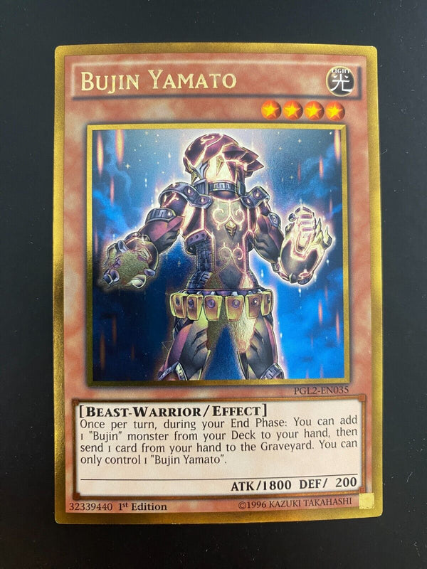 Yugioh Bujin Yamato PGL2-EN035 1st Edition VLP-NM