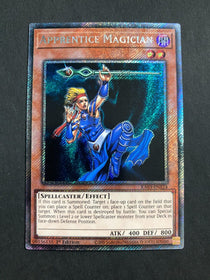 Yugioh Apprentice Magician RA03-EN124 Platinum Secret Rare 1st Edition NM