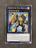 Yugioh Inzektor Exa-Beetle ORCS EN046 Secret Rare Unlimited Edition LP - Back