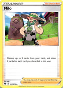 Pokemon (4 Cards) Milo 057/073 Champion's Path Non Holo NM