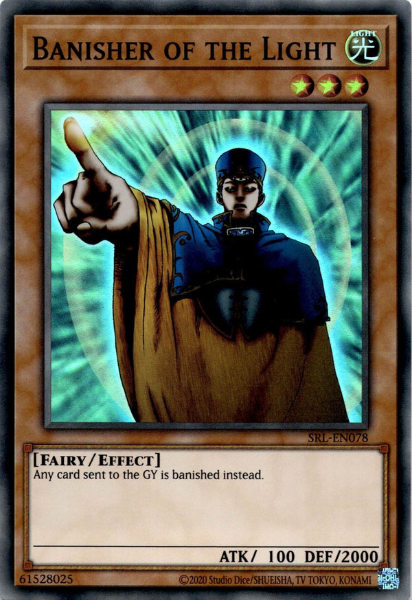 Yugioh Banisher of the Light SRL-EN078 Super Rare Unlimited Edition NM