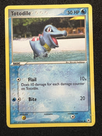 Pokemon Totodile 79/101 EX Hidden Legends Common MP