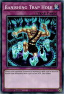 Yugioh Banishing Trap Hole DUNE-EN077 Super Rare 1st Edition NM