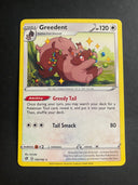 Pokemon Greedent 152/192 Rebel Clash Rare Non Holo NM