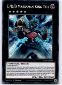 Yugioh D/D/D Marksman King Tell RA05-EN047 Secret Rare 1st Edition NM