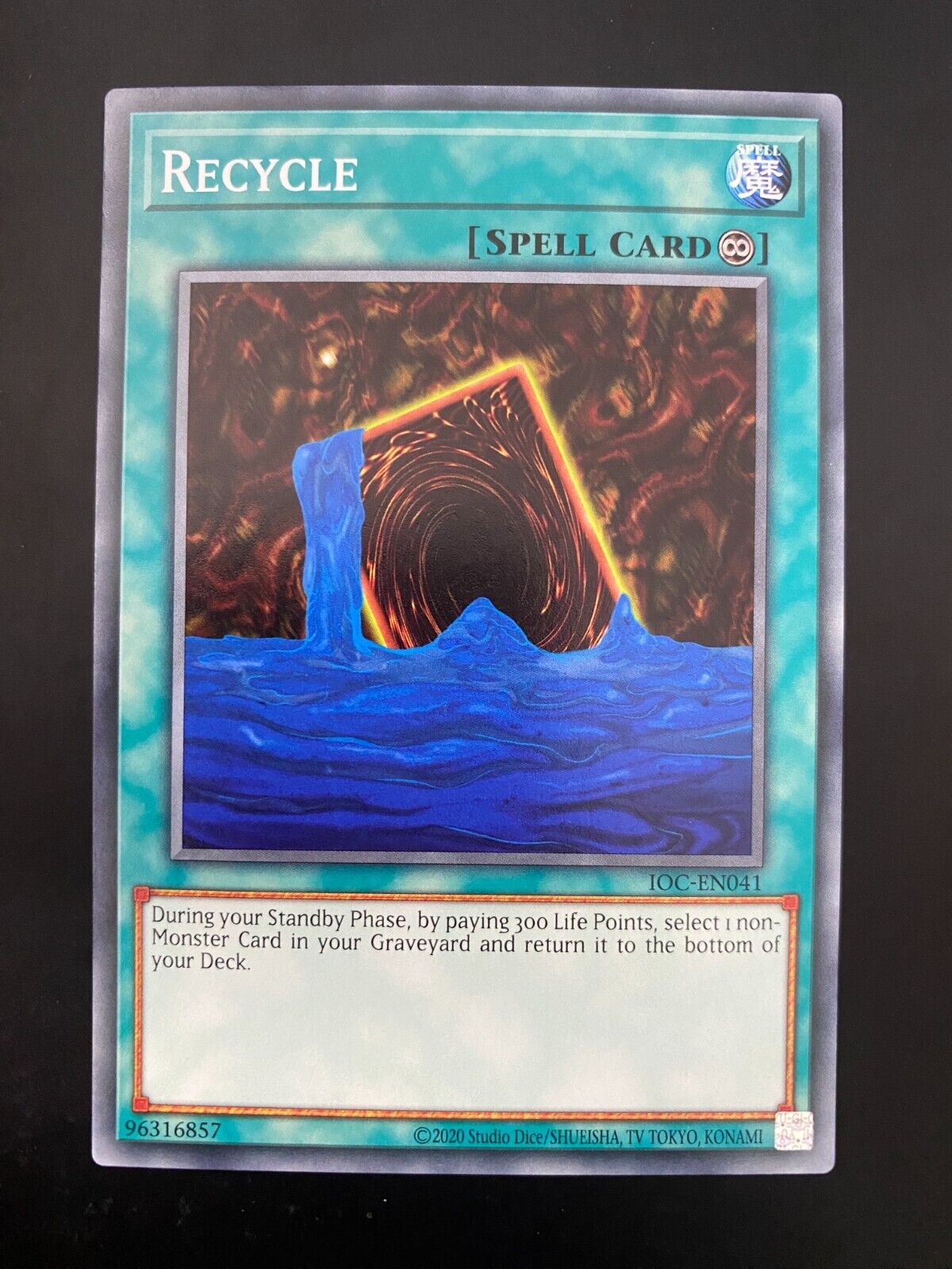 Yugioh Recycle IOC-EN041 Common Unlimited Edition NM/MINT