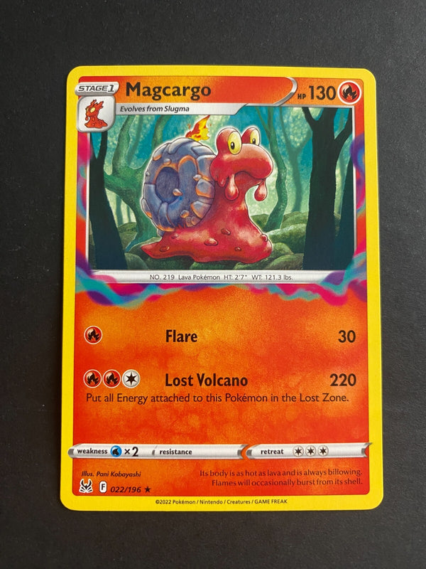 Pokemon Magcargo 022/196 Lost Origin Rare Non Holo NM
