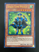 Yugioh Space Time Police GENF-EN023 Ultra Rare 1st Edition DAMAGED