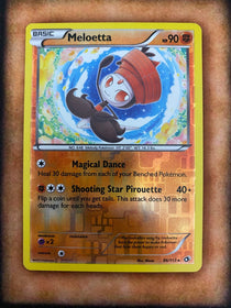 Pokemon Meloetta 86/113 Legendary Treasures Reverse Holo VLP/NM