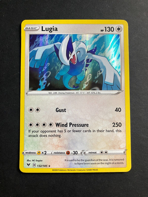 Pokemon Lugia 132/185 Vivid Voltage Holo NM