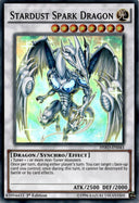 Yugioh Stardust Spark Dragon HSRD-EN043 Super Rare 1st Edition MP/LP