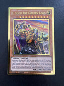 Yugioh Eldlich the Golden Lord MGED-EN024 Premium Gold Rare 1st Edition NM