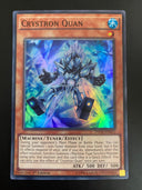 Yugioh Crystron Quan INOV-EN015 Super Rare 1st Edition VLP/NM