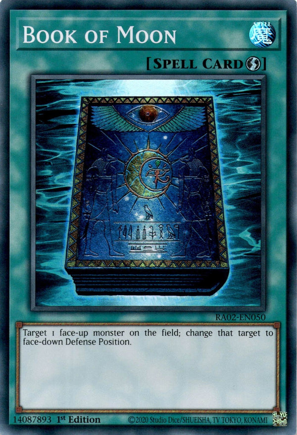 Yugioh Book of Moon RA02-EN050 Super Rare 1st Edition NM
