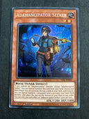 Yugioh Adamancipator Seeker SESL-EN001 Secret Rare 1st Edition NM