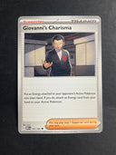 Pokemon Giovanni's Charisma 161/165 Pokemon 151 Non Holo NM