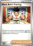 Pokemon Black Belt's Training 096/131 Prismatic Evolutions Non Holo NM