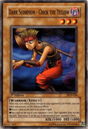 Yugioh Dark Scorpion - Chick the Yellow DCR-026 Common 1st Edition HP