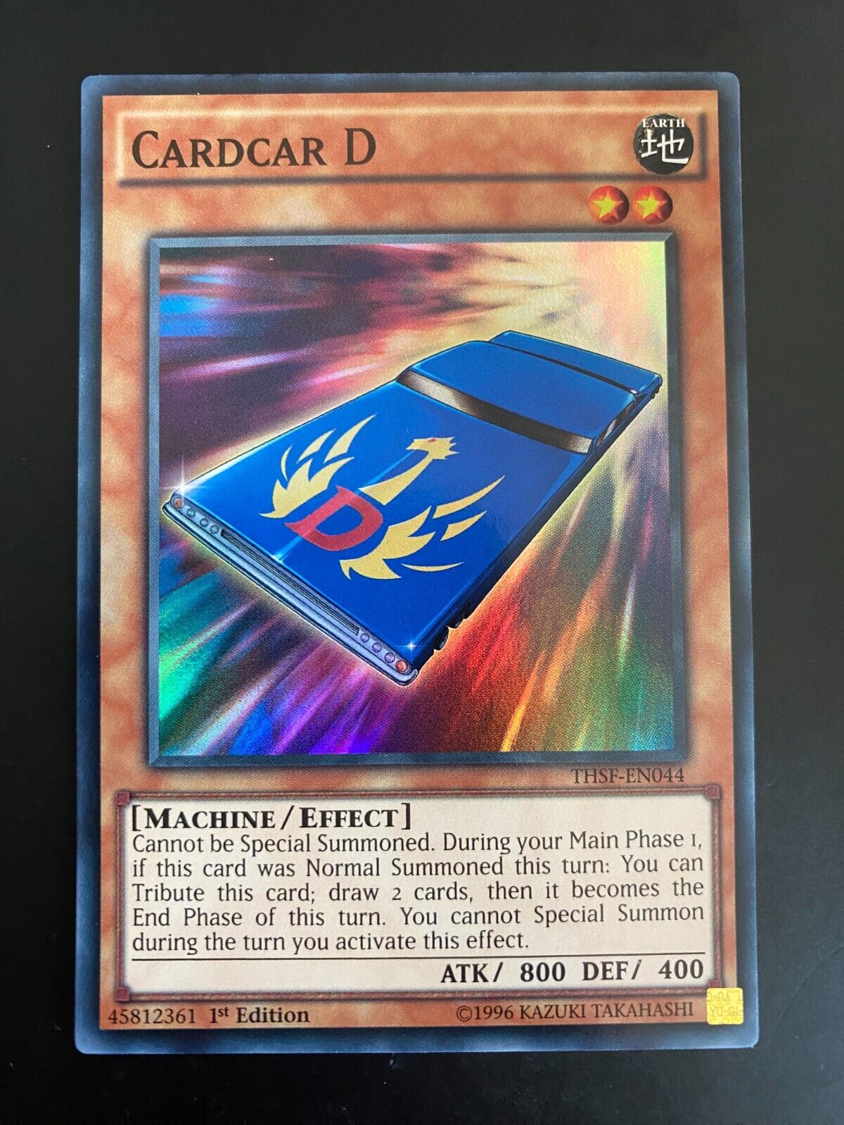 Yugioh Cardcar D THSF-EN044 Super Rare 1st Edition NM/MINT