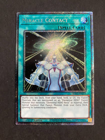 Yugioh Miracle Contact RA03-EN253 Platinum Secret Rare 1st Edition NM