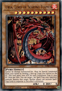 Yugioh Uria, Lord of Searing Flames SDSA-EN042 Ultra Rare 1st Edition NM