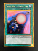 Yugioh Spell Shattering Arrow PGL3-EN082 Gold Rare 1st Edition LP