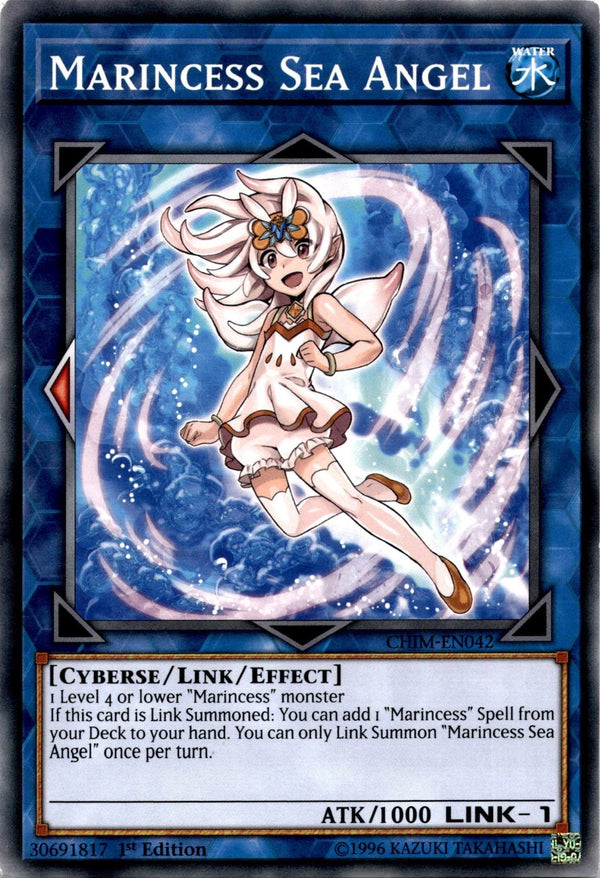 Yugioh Marincess Sea Angel CHIM-EN042 Common 1st/unl Edition VLP/NM