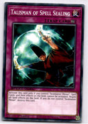Yugioh Talisman of Spell Sealing SBC1-ENG17 Common 1st Edition NM