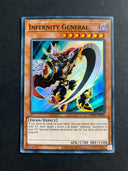 Yugioh Infernity General OP14-EN005 Super Rare Unlimited Edition MP/LP