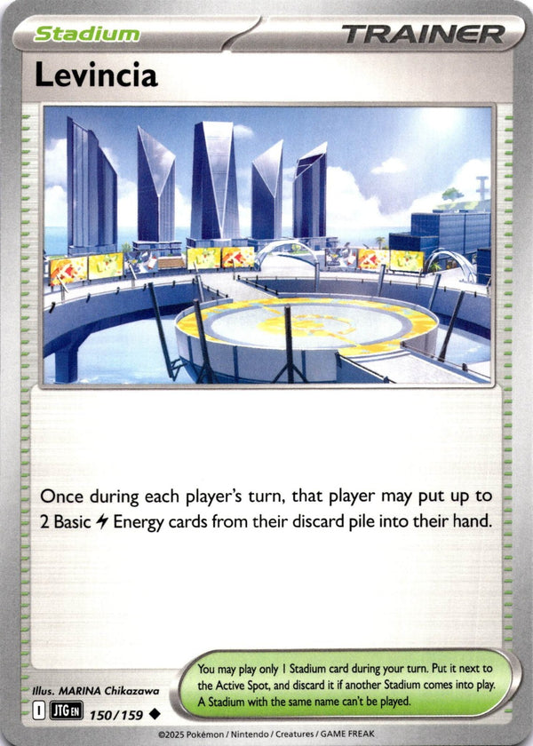 Pokemon Levincia 150/159 Journey Together Non Holo NM