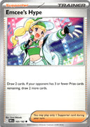 Pokemon Emcee's Hype 163/182 Destined Rivals Non Holo NM