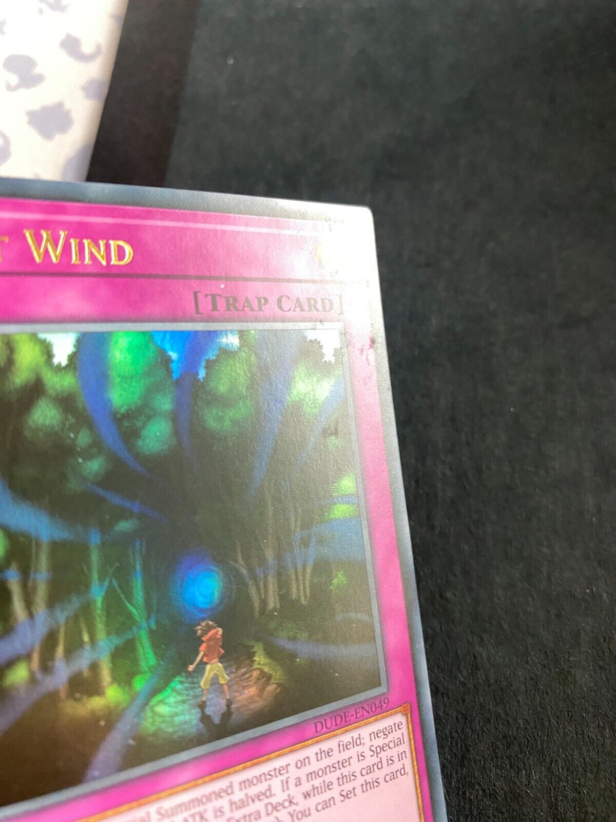 Yugioh Lost Wind DUDE-EN049 Ultra Rare 1st Edition LP