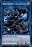 Yugioh Ragnaraika Chain Coils LEDE-EN049 Super Rare 1st Edition NM