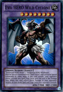 Yugioh Evil HERO Wild Cyclone LCGX-EN070 Super Rare Unlimited Edition NM