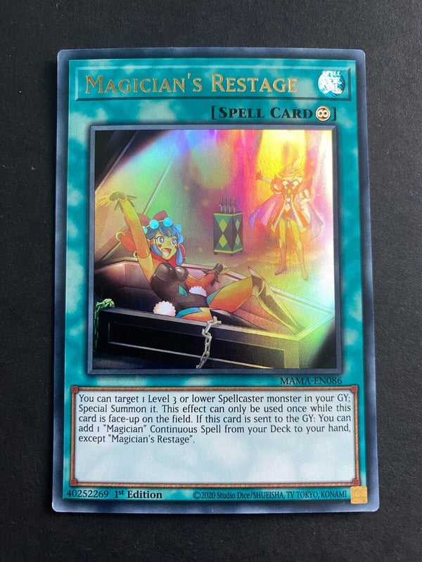 Yugioh Magician's Restage MAMA-EN086 Ultra Rare 1st Edition VLP/NM