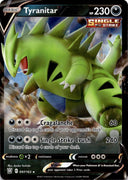 Pokemon Tyranitar V 097/163 Battle Styles Full Art Holo NM