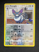 Pokemon Purugly 128/189 Astral Radiance Uncommon Reverse Holo LP